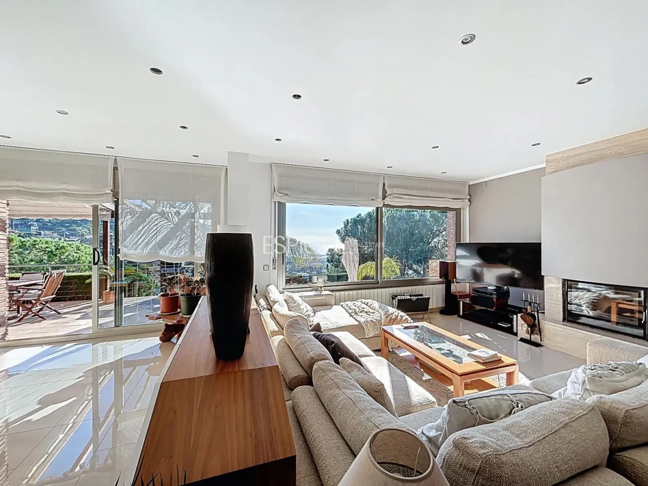 Impresionante casa con vistas panorámicas al mar en Can Tolrà