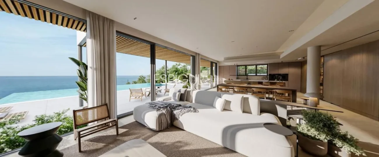 Luxe avec vue sur la mer : Maisons neuves exclusives avec piscine à Llavaneras