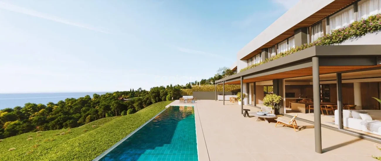 Luxe avec vue sur la mer : Maisons neuves exclusives avec piscine à Llavaneras