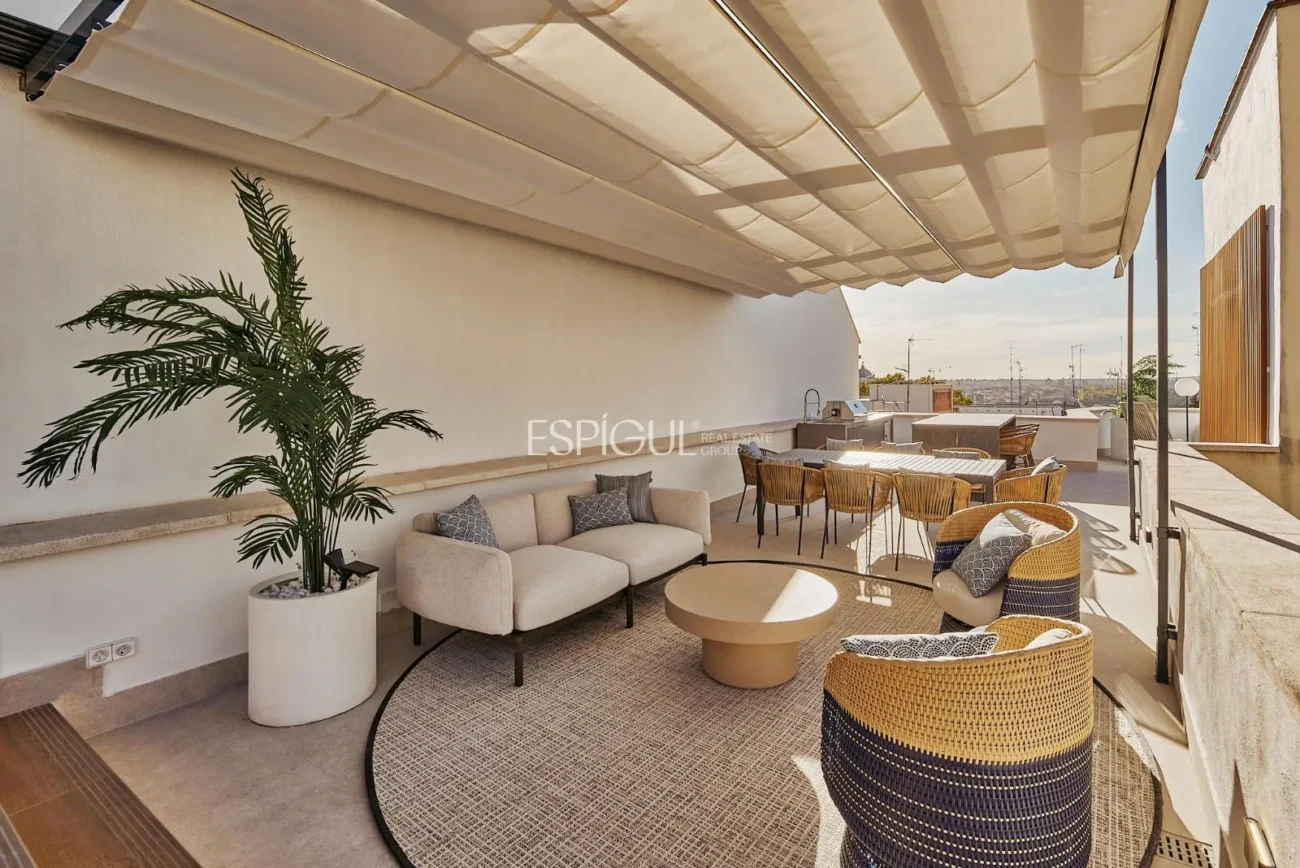Exterior apartment with terrace on Calle Leganitos, Palacio