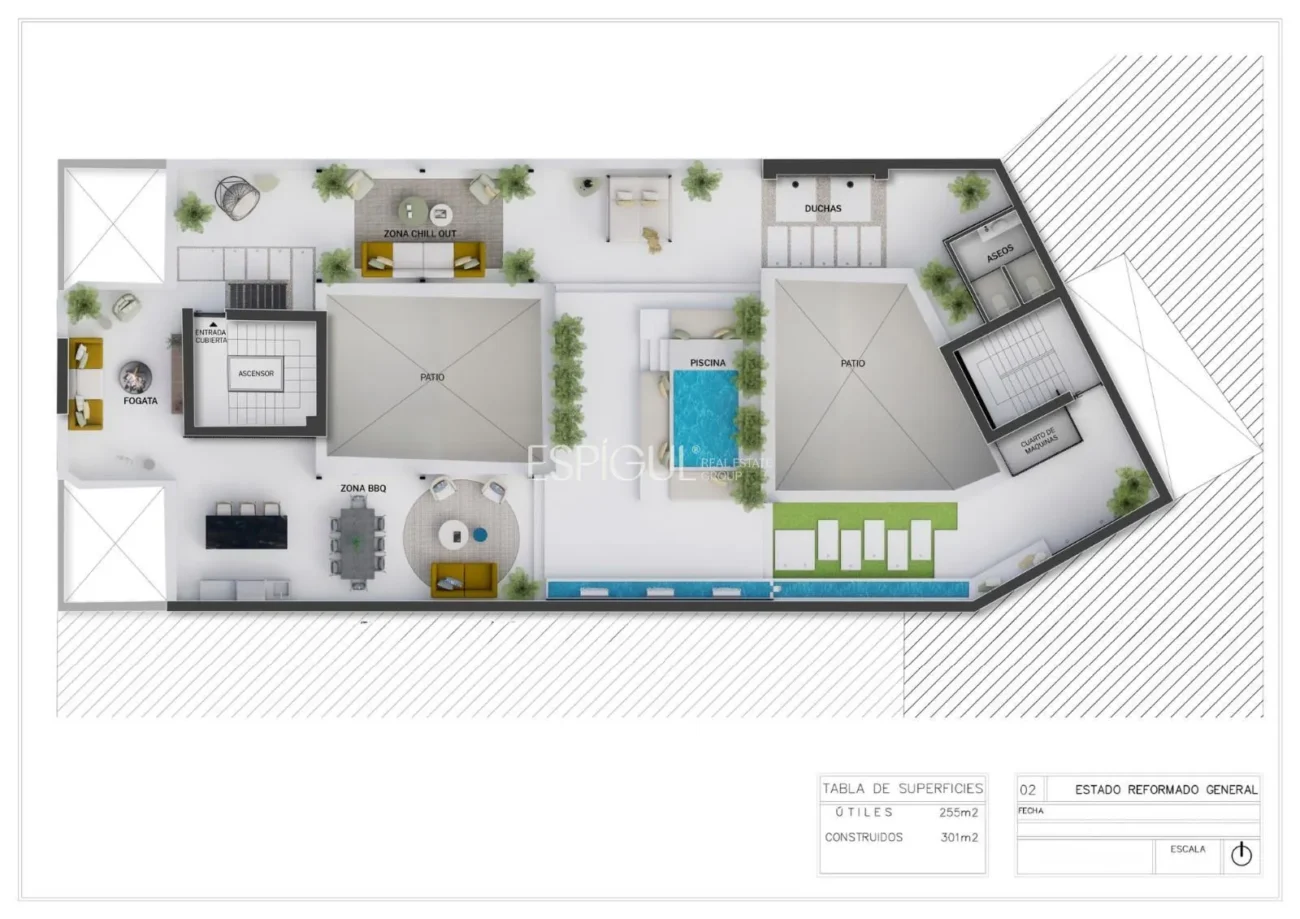 Exterior apartment with terrace on Calle Leganitos, Palacio