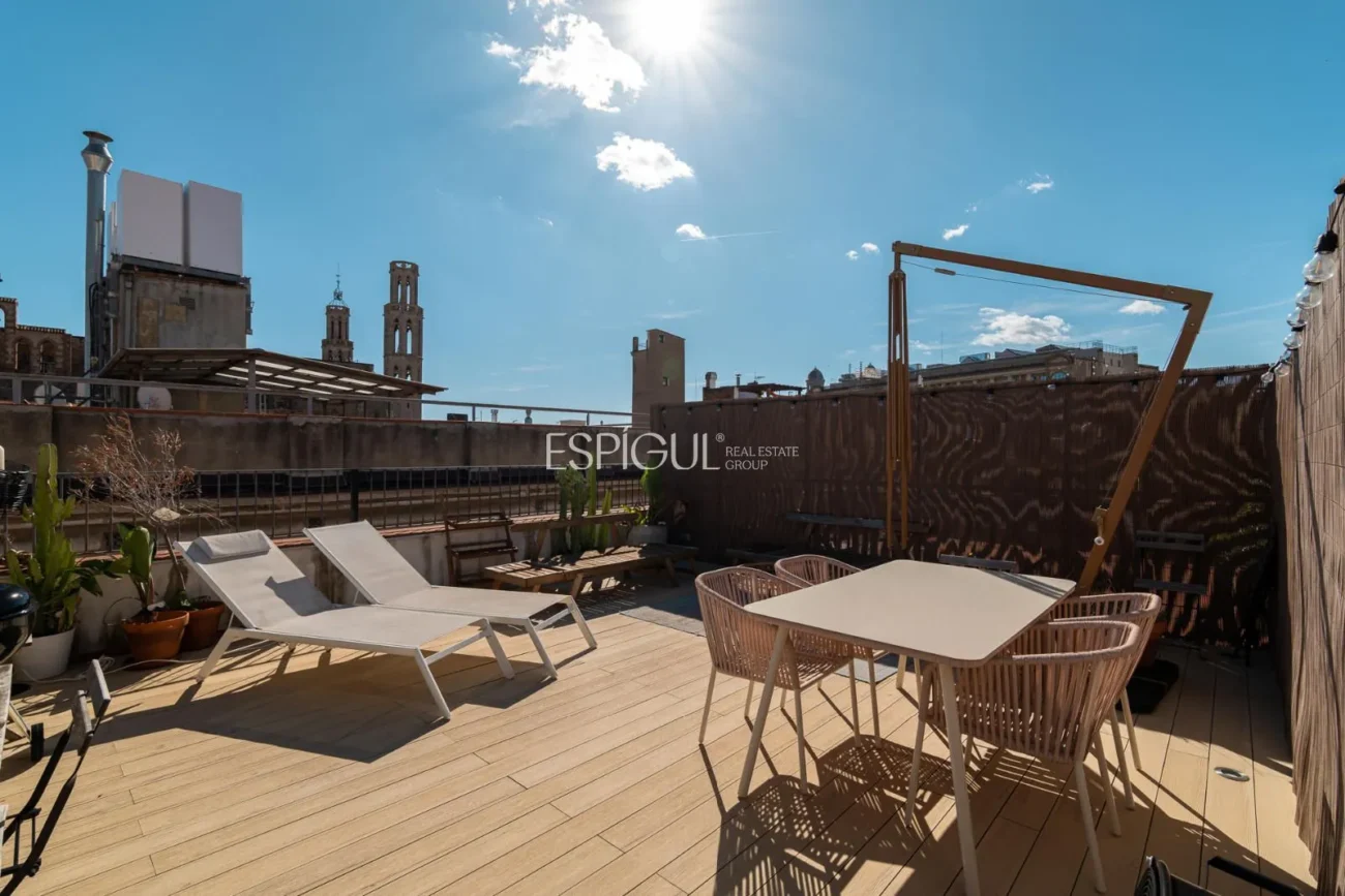 Àtic exclusiu amb terrassa privada al Born