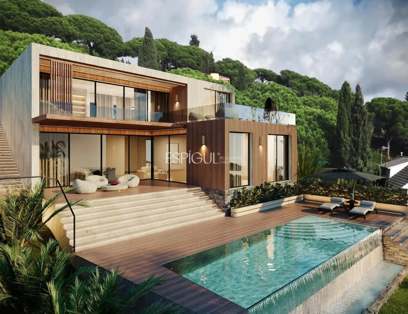 Luxury, privacy, and sea views in the heart of Sant Vicenç de Montalt