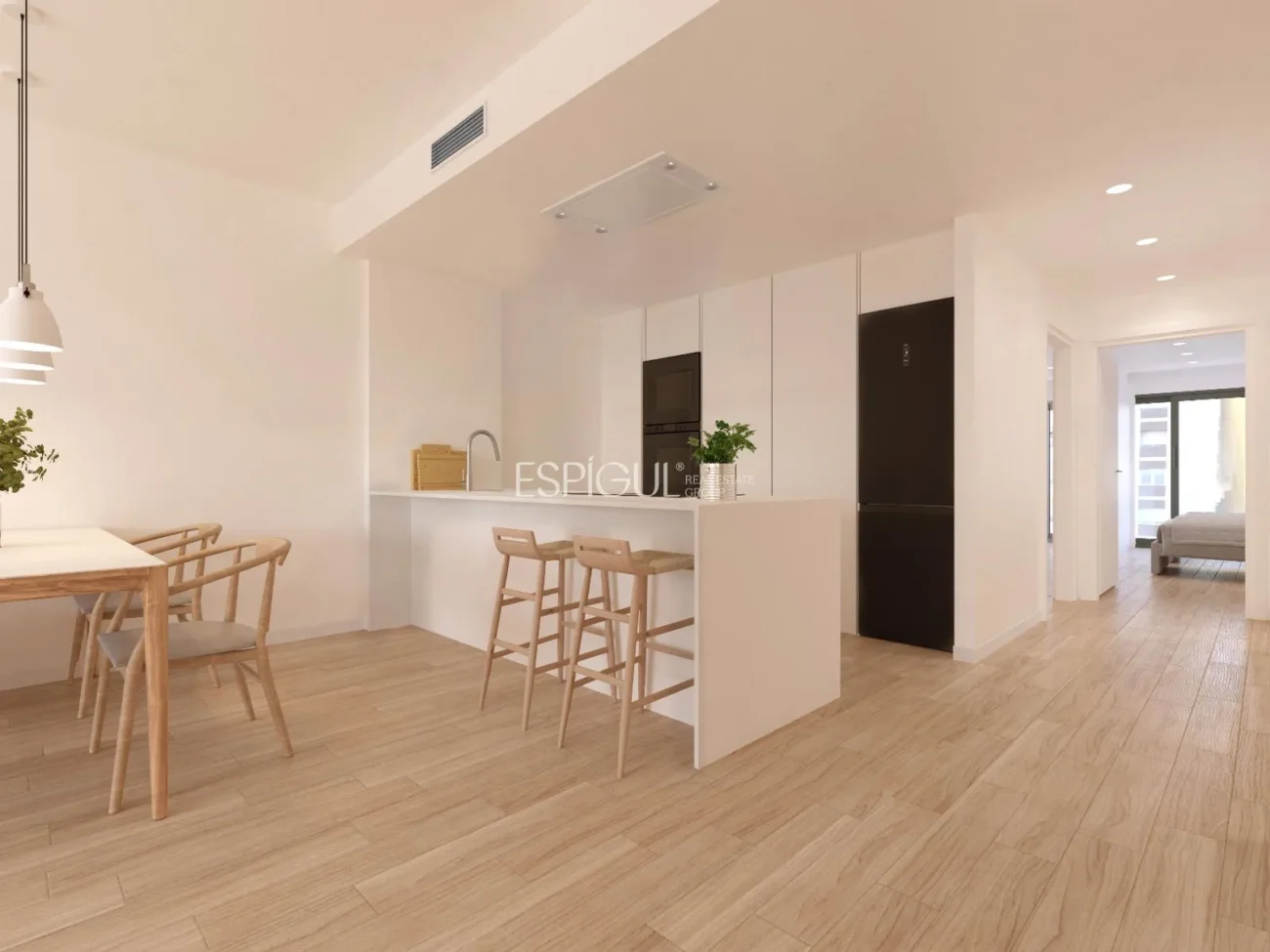 Piso de obra nueva en la Devesa de Girona
