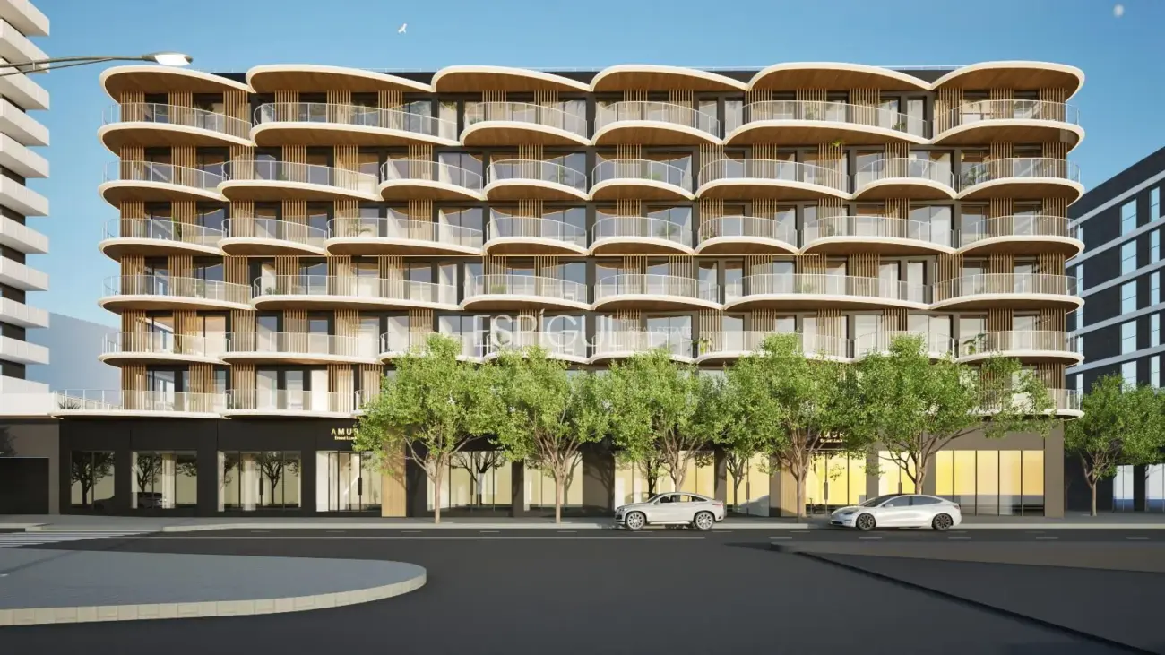 Vanguardia arquitectónica a 200 metros del mar.