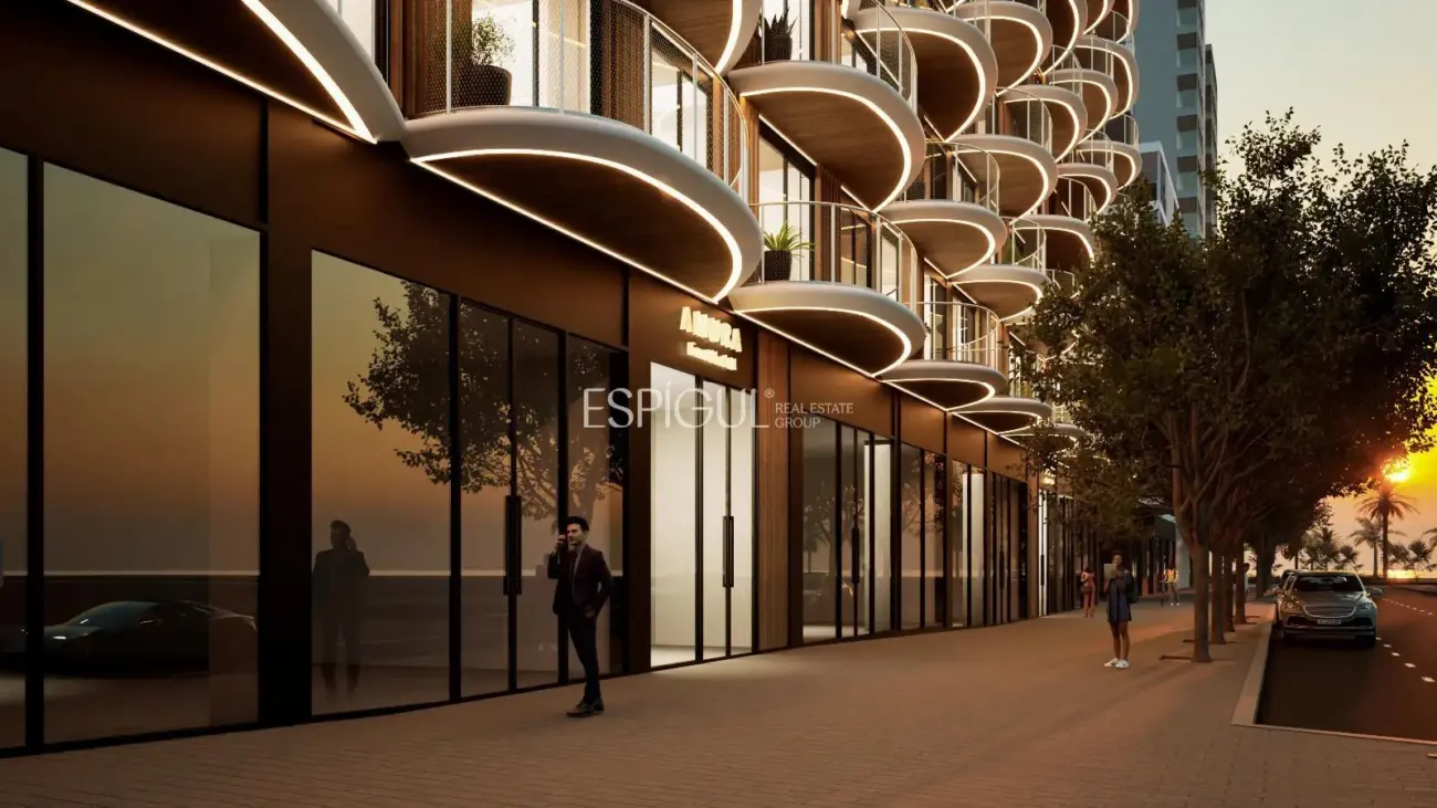 Vanguardia arquitectónica a 200 metros del mar.