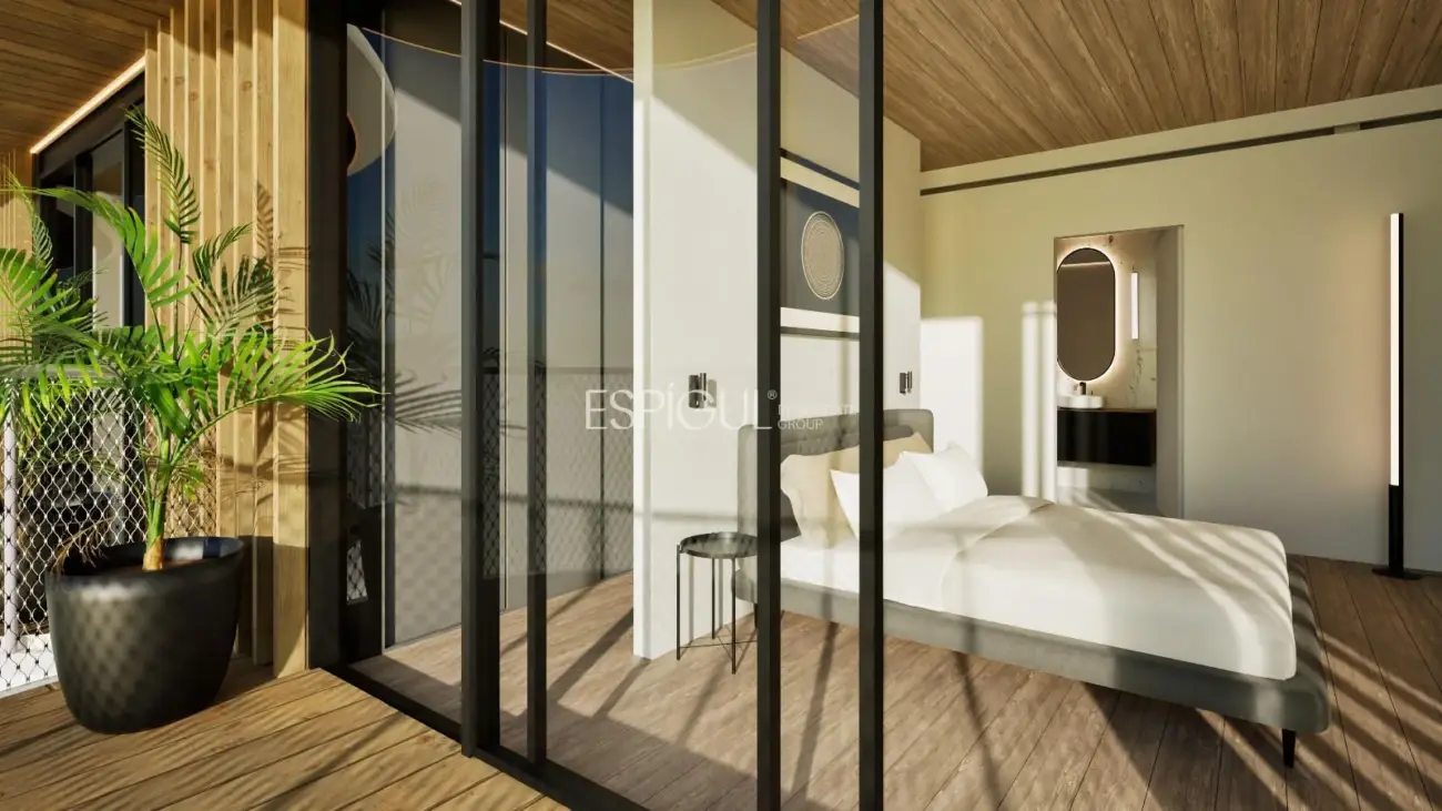 Vanguardia arquitectónica a 200 metros del mar.