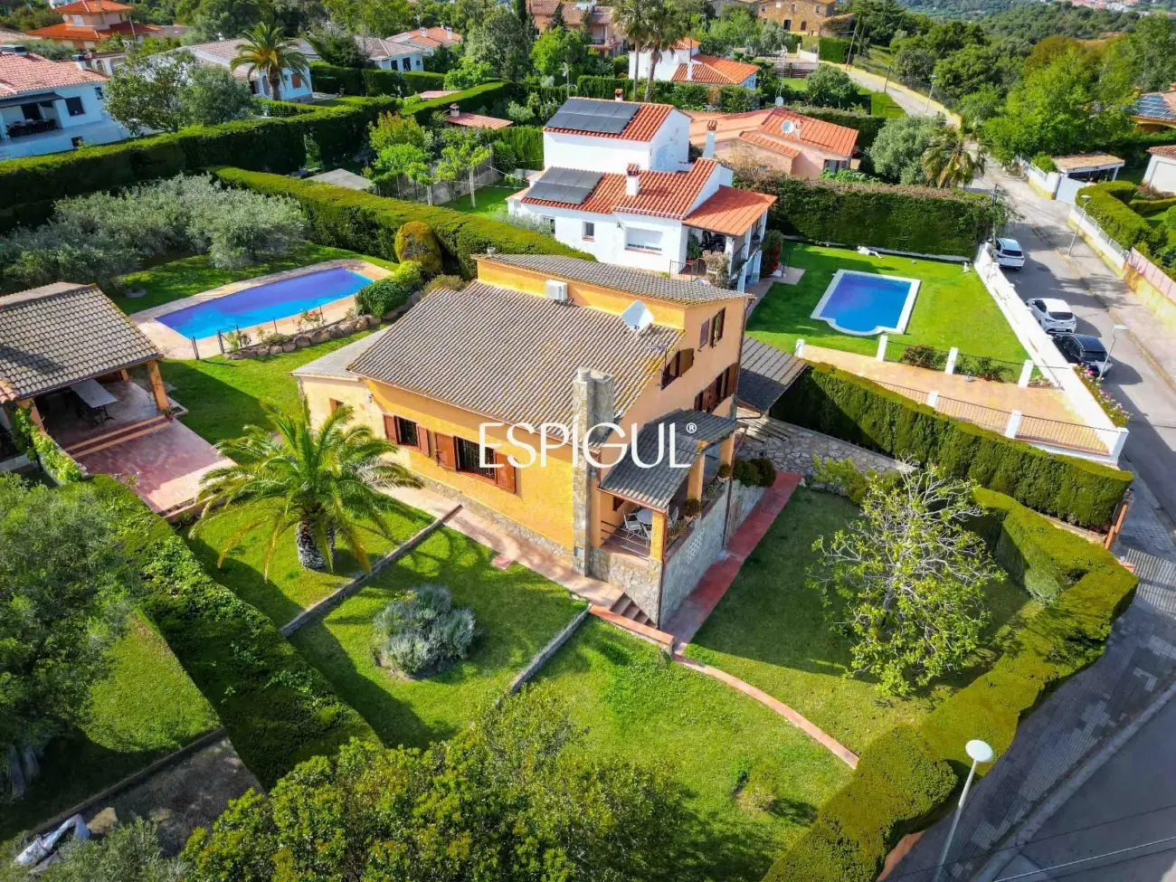 Amplia villa con piscina privada en Mas Pallí, Calonge