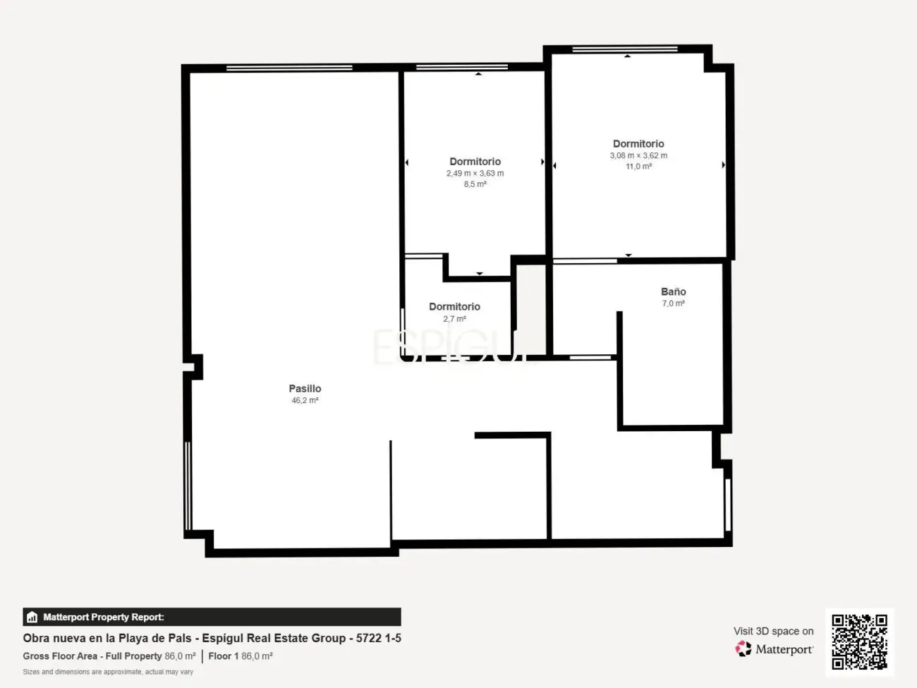 Amplio piso a reformar en venta en barrio de Sants