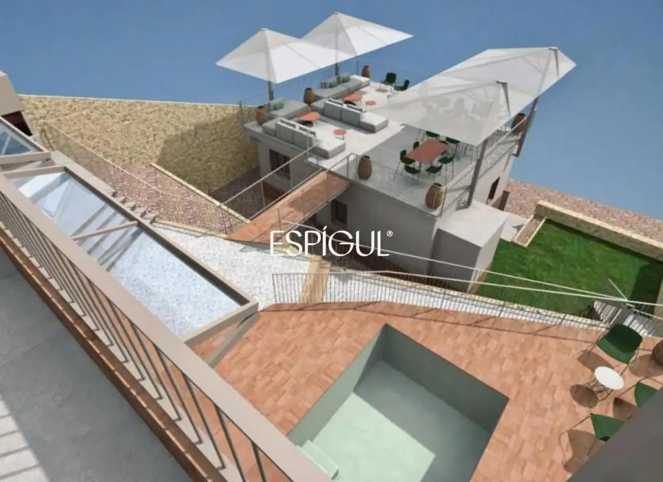 Casa a reformar en venta en Sant cugat del Vallés