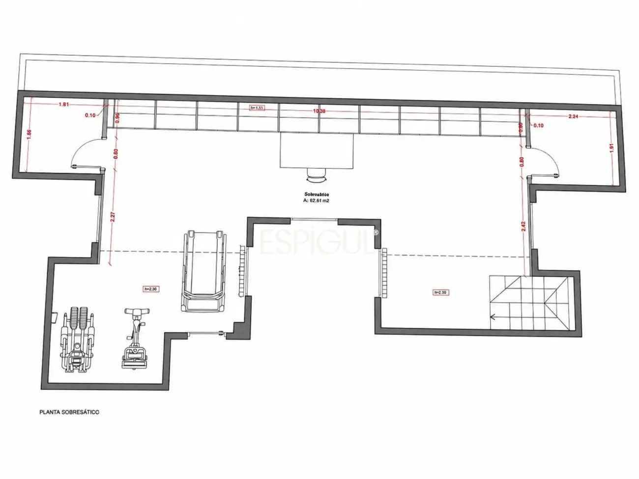 Espectacular ático dúplex de alto standing, amueblado, con parking y terraza de 60 m² en la Dreta de l’Eixample