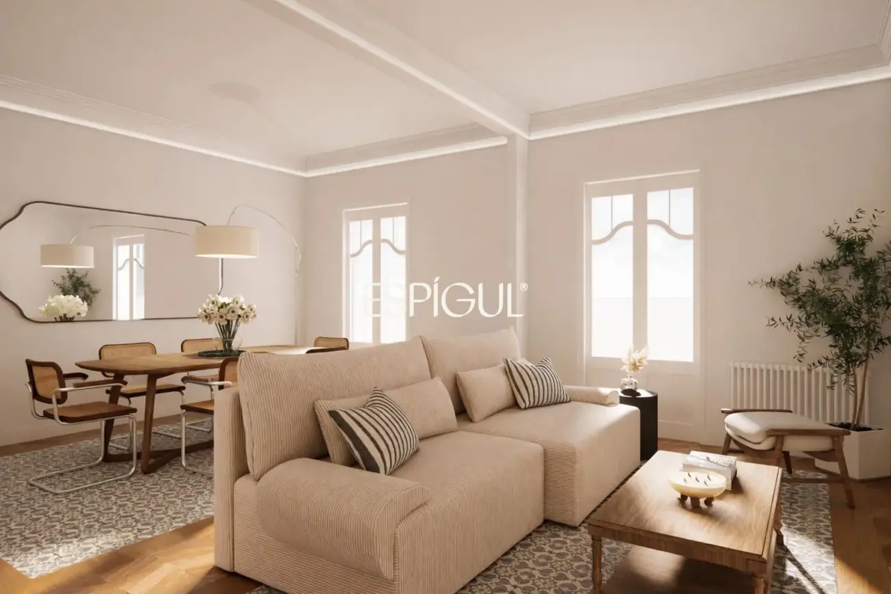 Exclusivo piso en venta reformado en Calle Rosselló, la Dreta de l’Eixample