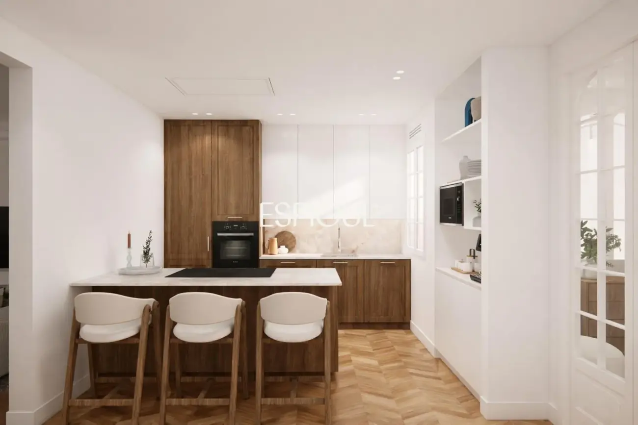 Exclusivo piso en venta reformado en Calle Rosselló, la Dreta de l’Eixample