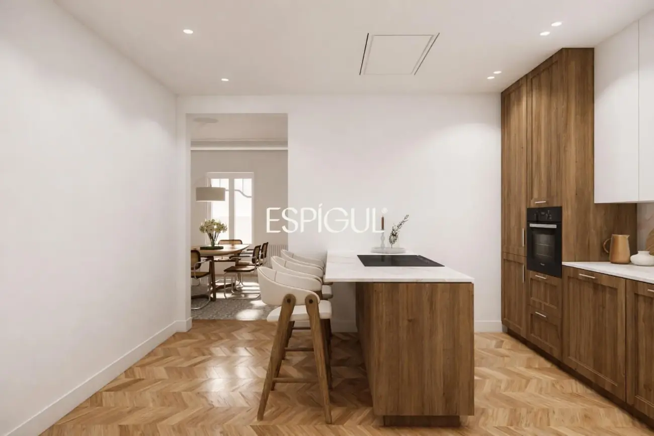 Exclusivo piso en venta reformado en Calle Rosselló, la Dreta de l’Eixample