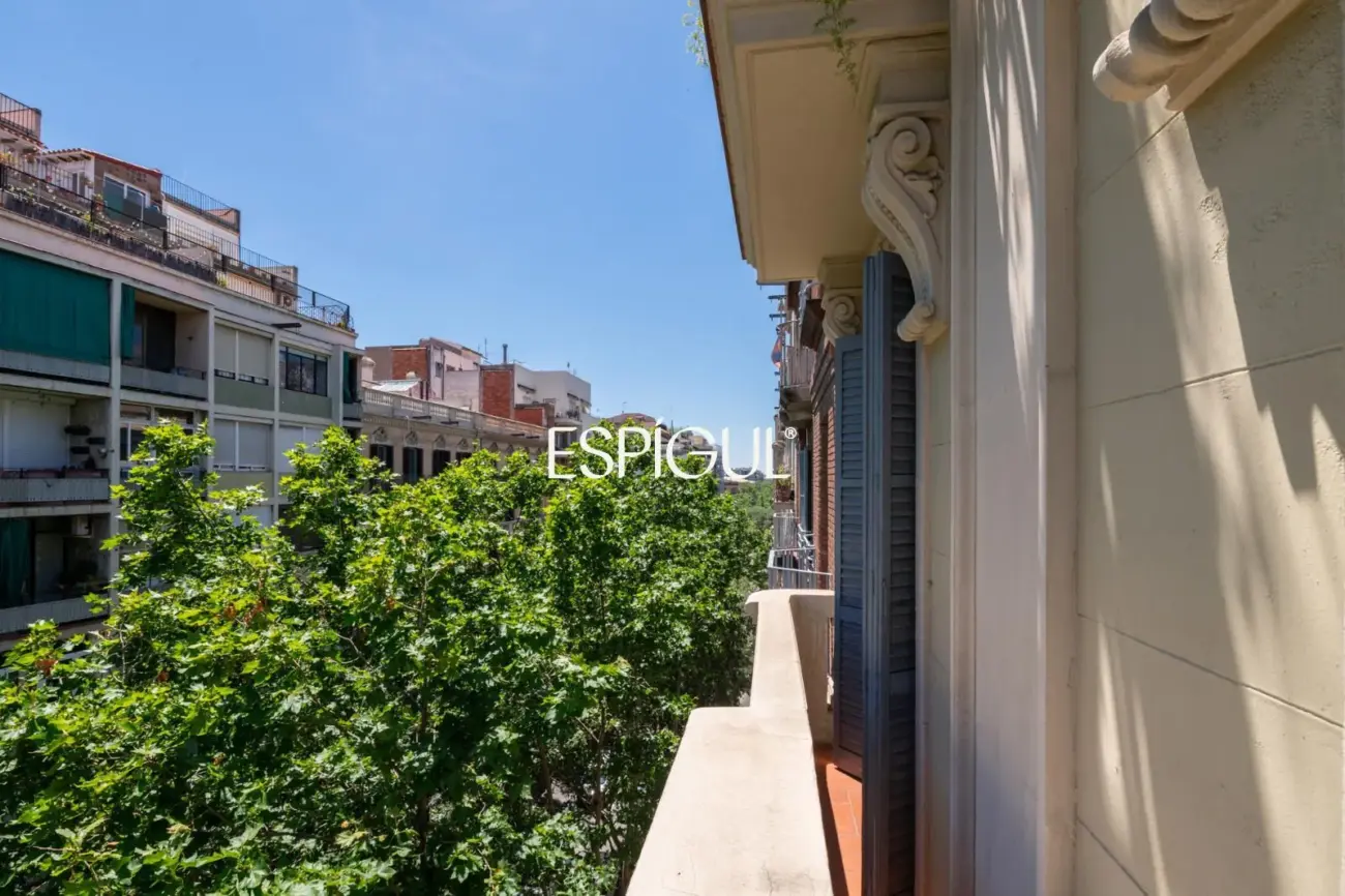 Piso alto y luminoso en finca regia de l’Antiga Esquerra de l’ Eixample