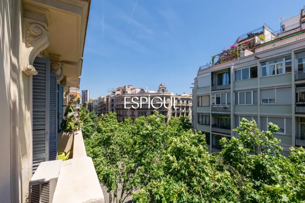 Piso alto y luminoso en finca regia de l’Antiga Esquerra de l’ Eixample