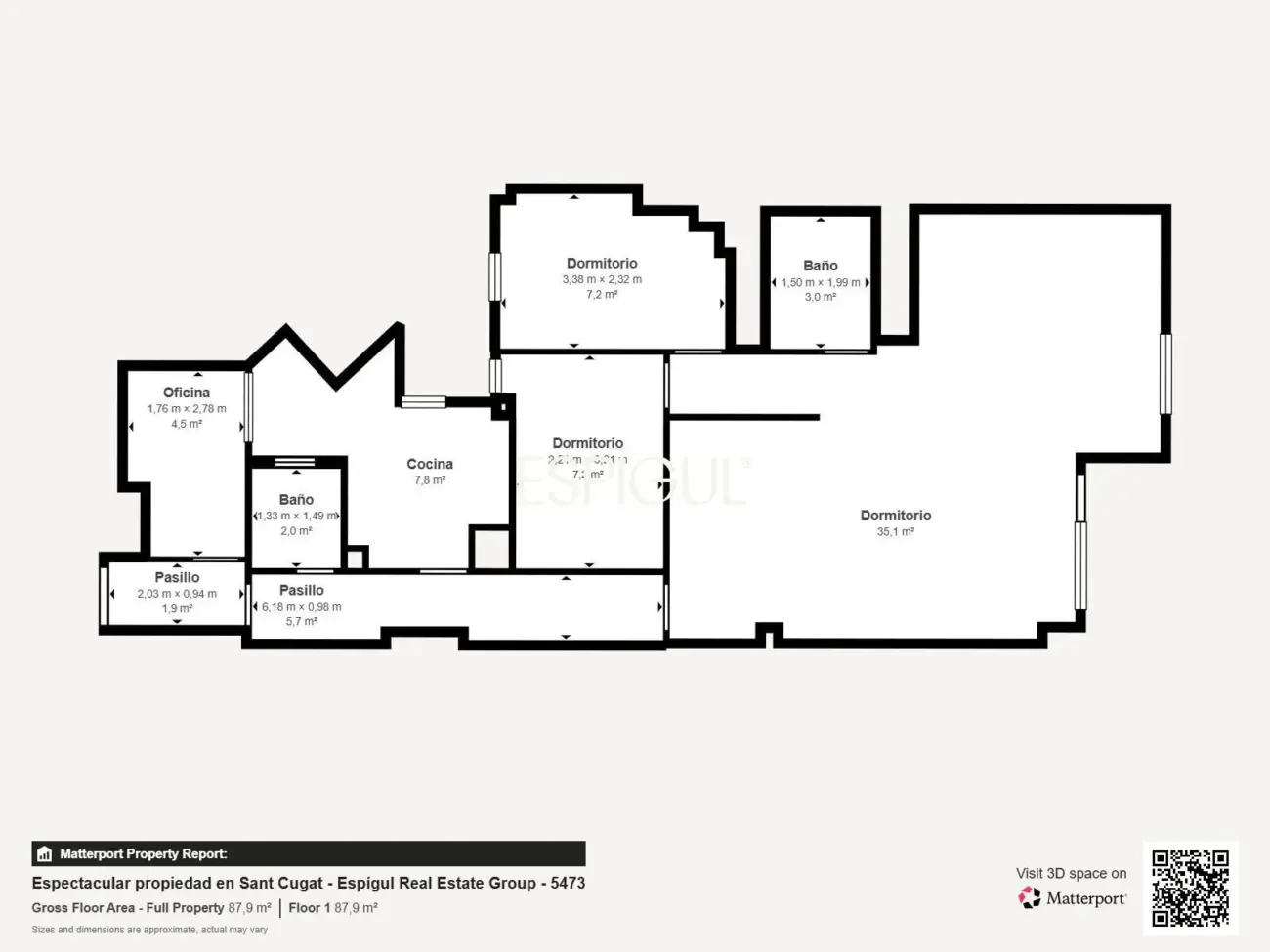 Piso en venta en el centro de Sant Cugat del Vallès