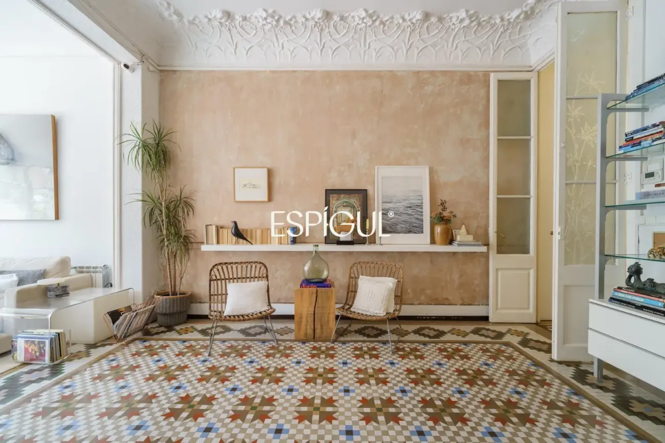 Exclusiva vivienda con terraza en venta en el Quadrat d’Or, Eixample Dret