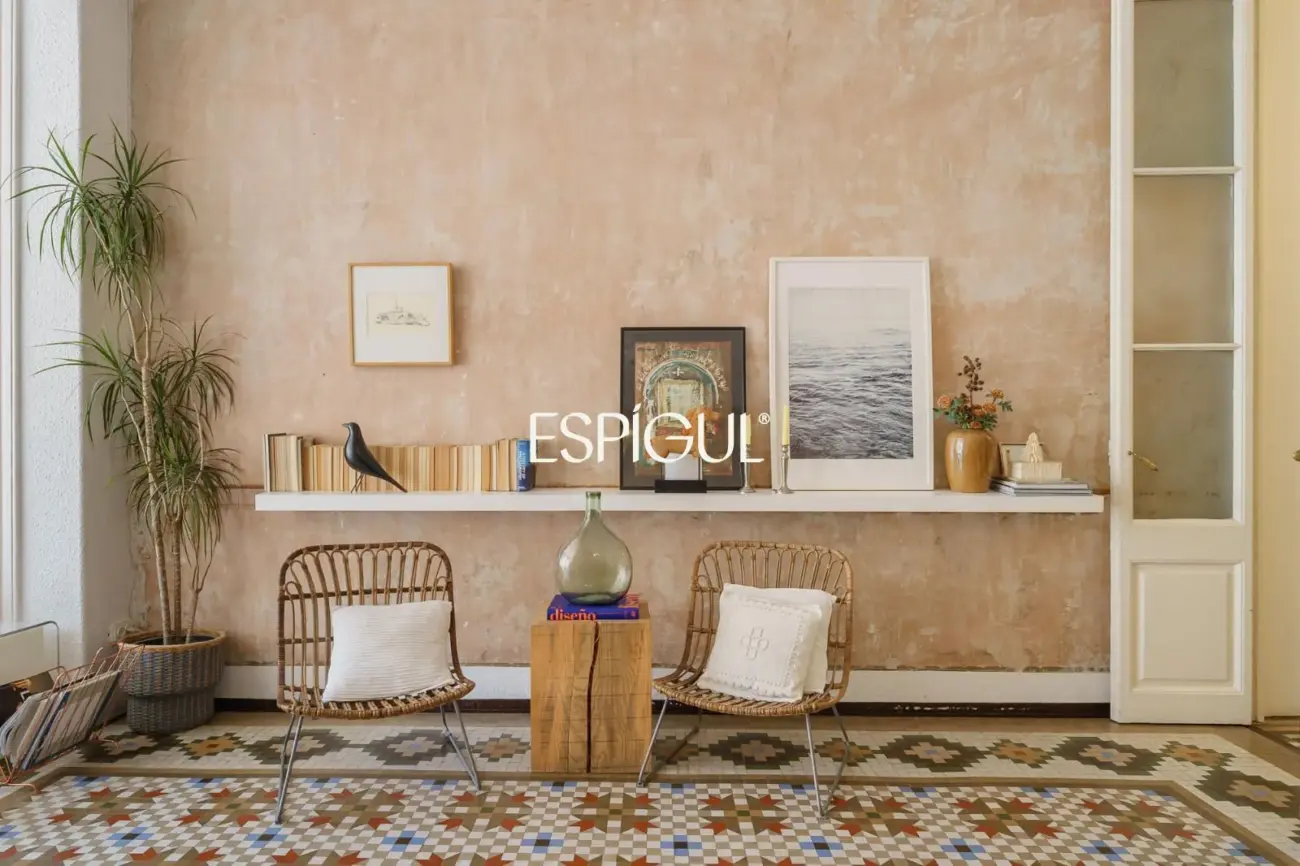 Exclusiva vivienda con terraza en venta en el Quadrat d’Or, Eixample Dret