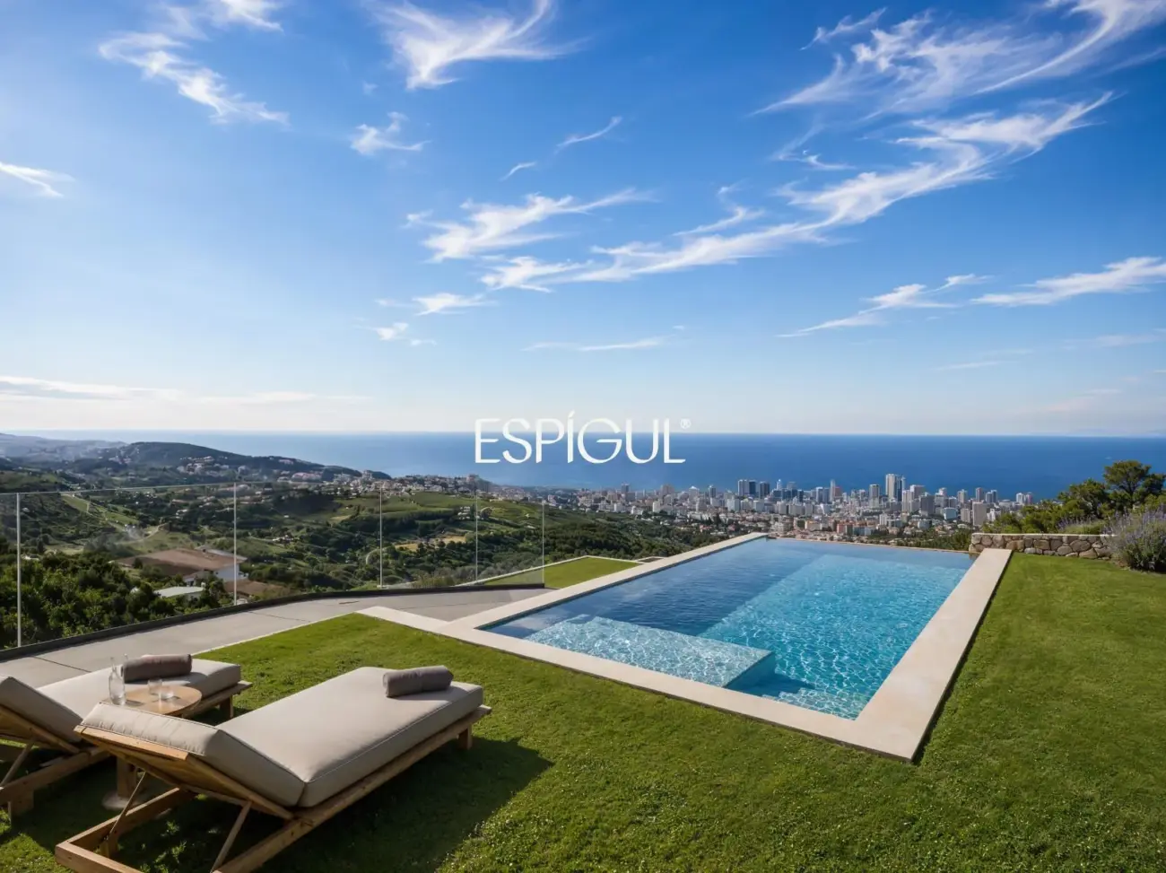 Villa contemporánea de obra nueva con vistas panorámicas al mar en Cim d’Aro